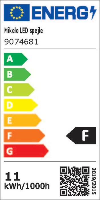 Spegel LED Ø60 cm REN